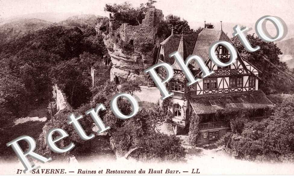 Ruines et Restaurant du Haut Barr
