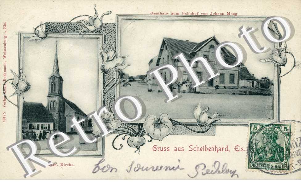 Gasthaus zum Bahnhof, Kath. Kirche