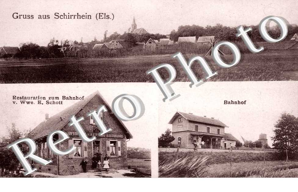 Restauration, Bahnhof