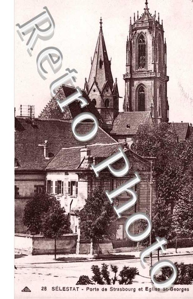 Porte de Strasbourg et Eglise Saint Georges