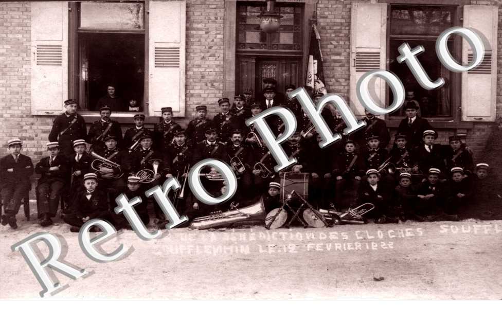 la benediction des cloches le 12 fevrier 1922
