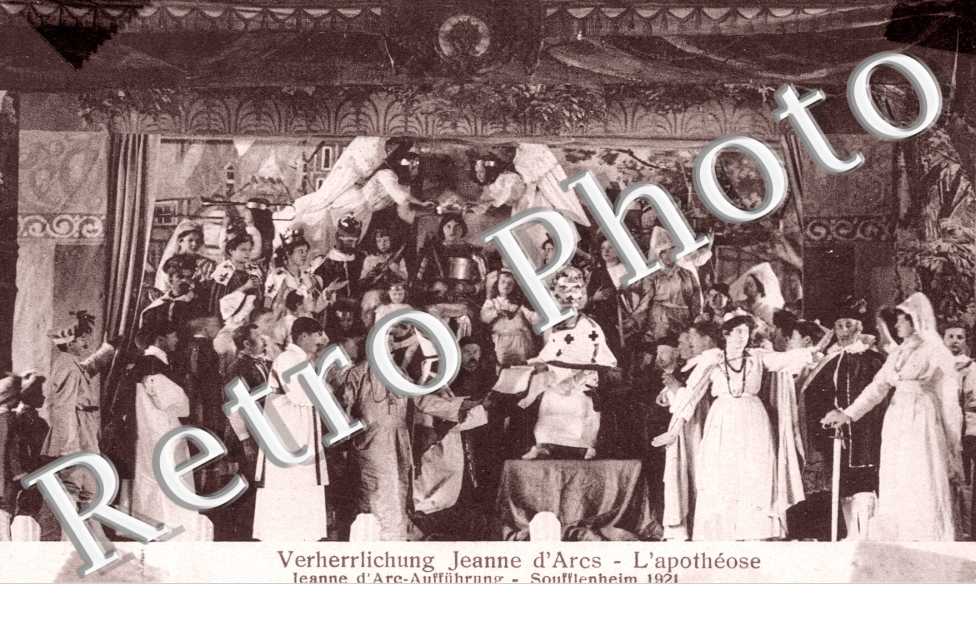 l'Apotheose Jeann d'Arc-Auffuhrung 1921
