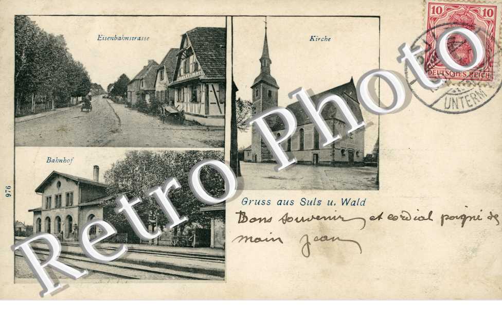 Kirche, Bahnhof, Eisenbahnstrasse
