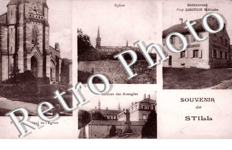 institut des avaugles, eglise, porail principal de l'eglise, restaurant Melanie Lobstein
