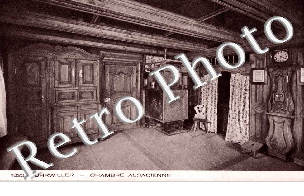 Vue d'une chambre alsacienne