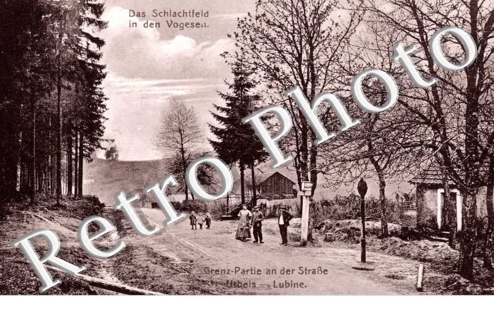 das schlachtfeld in den Vogesen