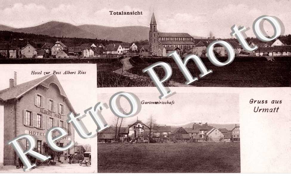 totalansicht, hotel zur post Albert Riss