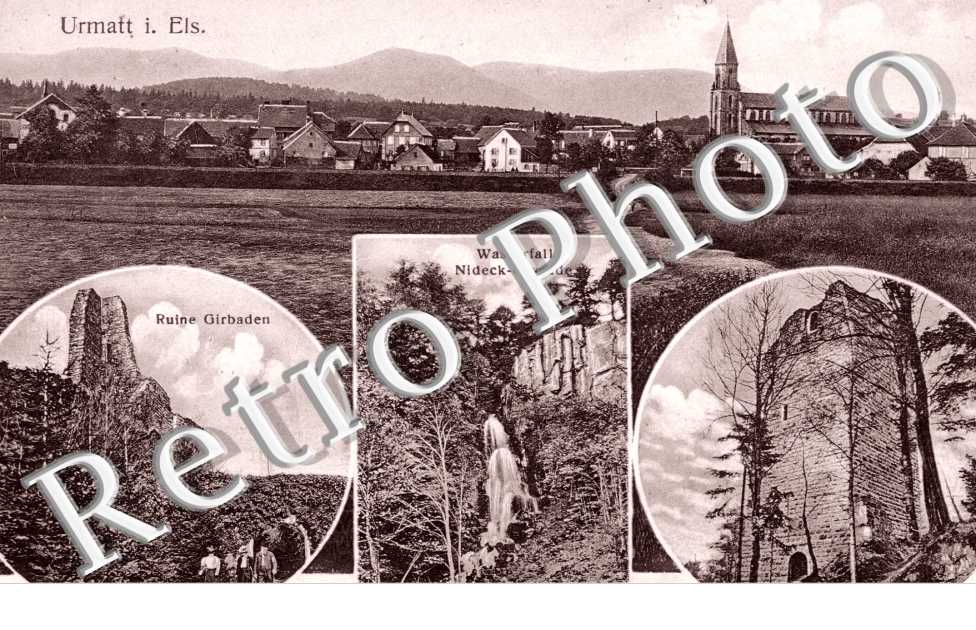 Ruine Girbaden, Wasserfall Nideck-Cascade, Ruine Nideck
