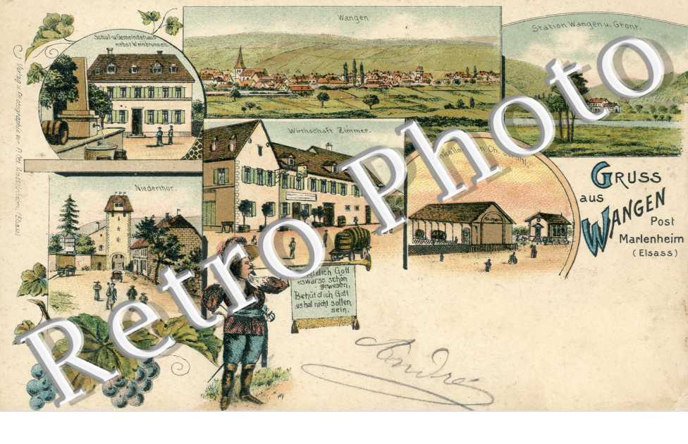 Wirtschaft Zimmer - Niderhor - Station Wangen