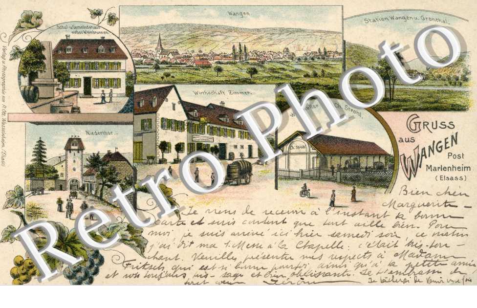 Wirtschaft Zimmer - station Wangen u. Gronthal