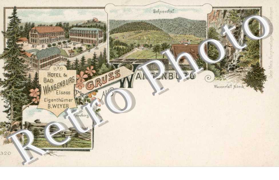 vue generale, cascade, Hotel