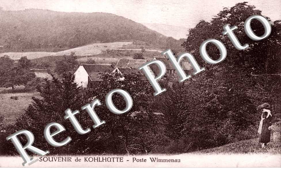 Souvenir de Kohlhutte - Poste Wimmenau