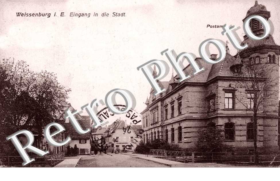 entree de la ville La poste