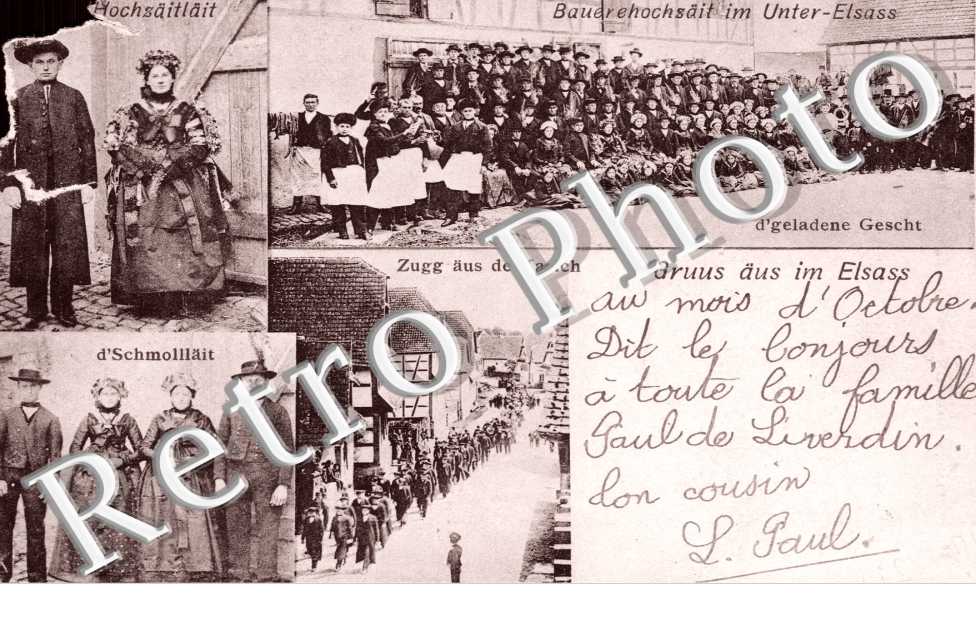 Bauerehochsait im unter elsass