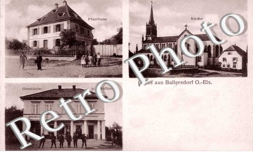 pfarrhaus, kirche, gemeindehaus