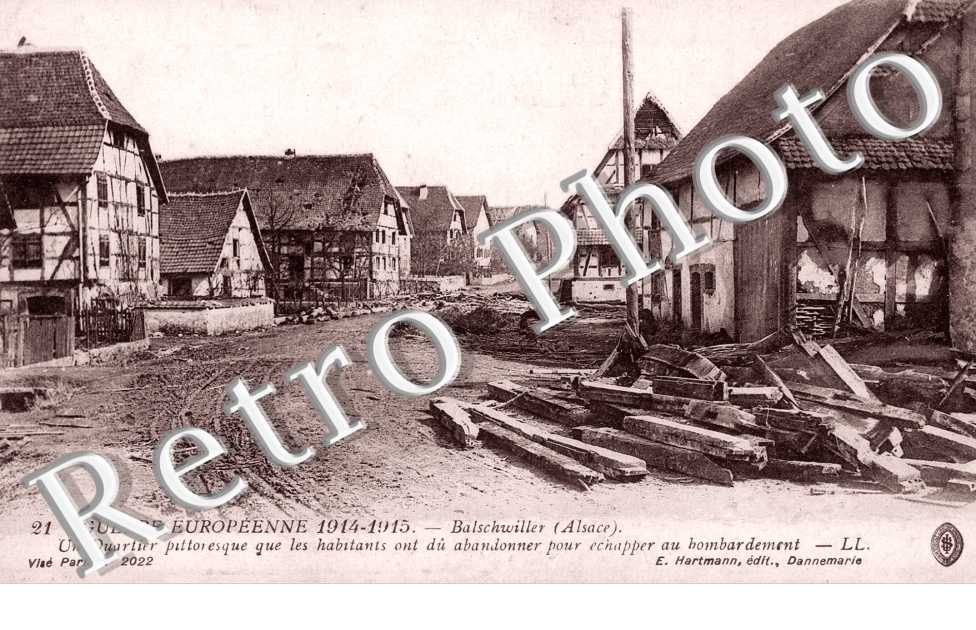 un quartier que les habitants ont du abandonner pour echapper au bombardement