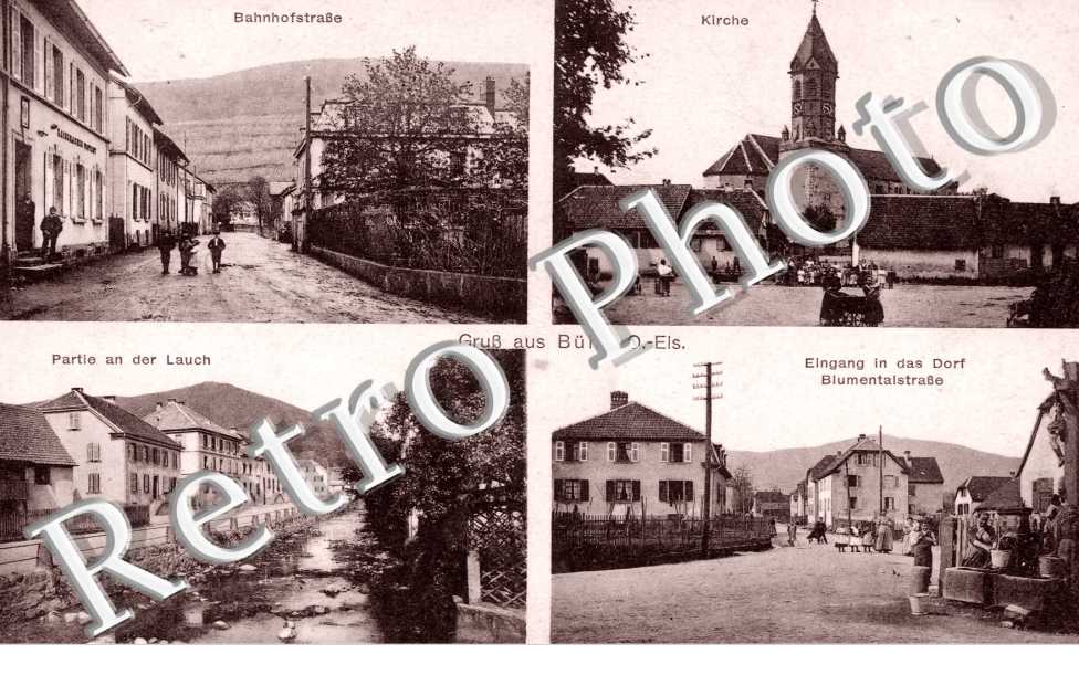 bahnhofstrasse kirche partie ander lauch