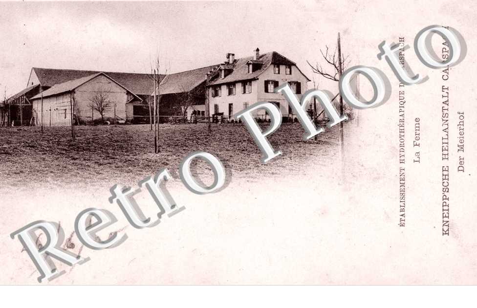 etablissement hydroptherapique de Carspach, la ferme