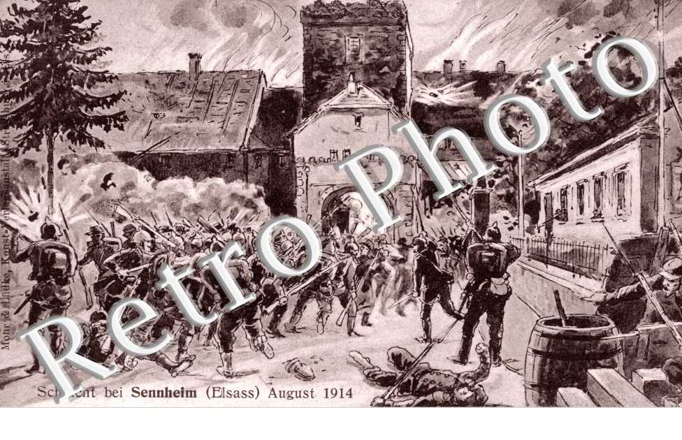 Schlacht bei sennheim August 1914