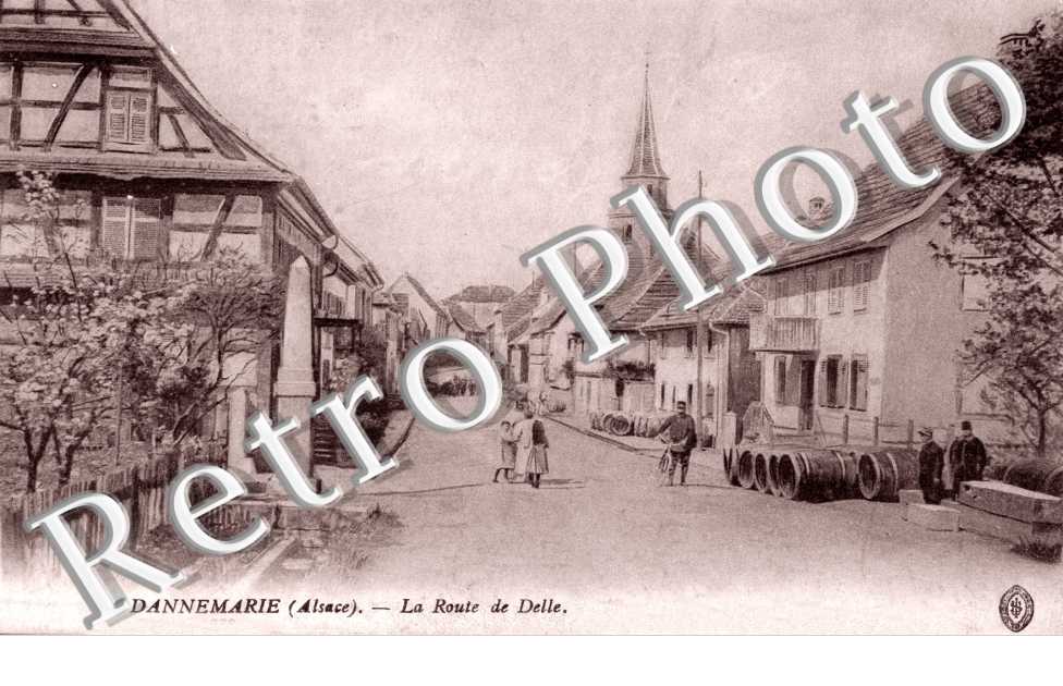 la route de Delle