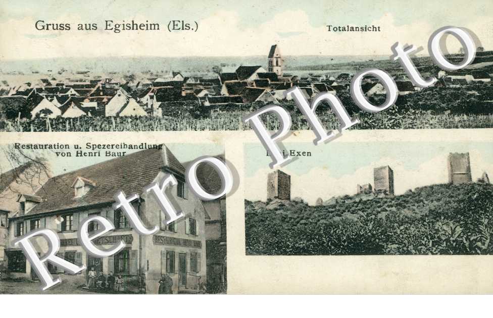 gruss aus..  restauration...Drei exen..totalansicht