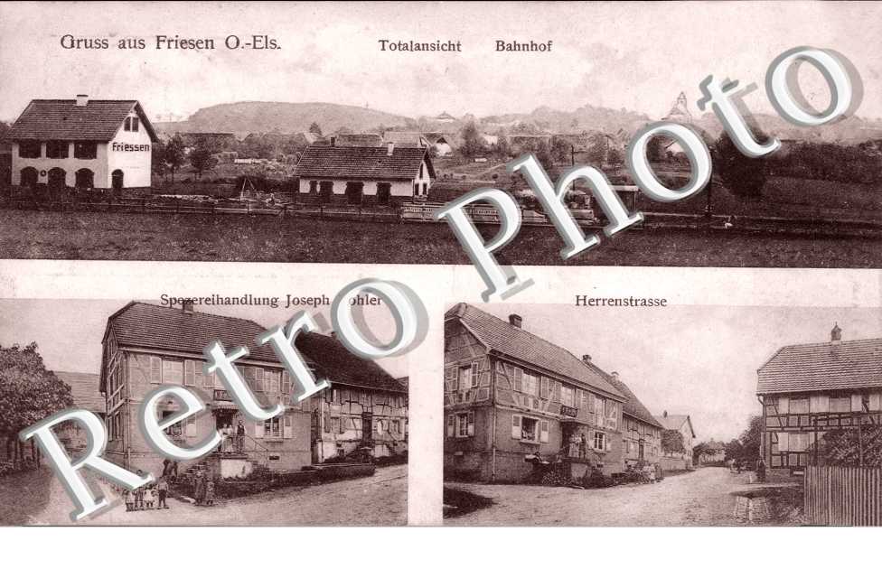 totalansicht, bahnhof, herrenstrasse, spzezreihandlung Joseph Kohler
