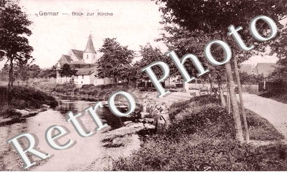 blick zur kirche