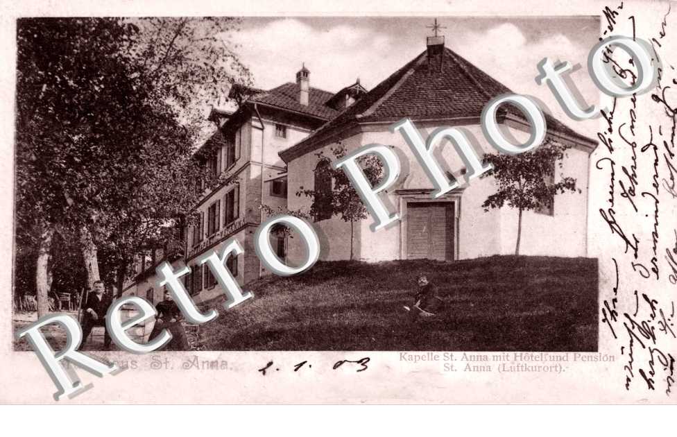 Kapelle Saint Anna mit Hotel und Pension