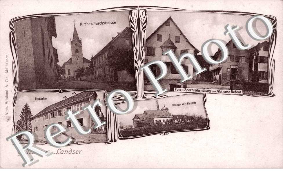 Kirche u. Kirchstrasse - Notariar - Kloster mit Kapelle