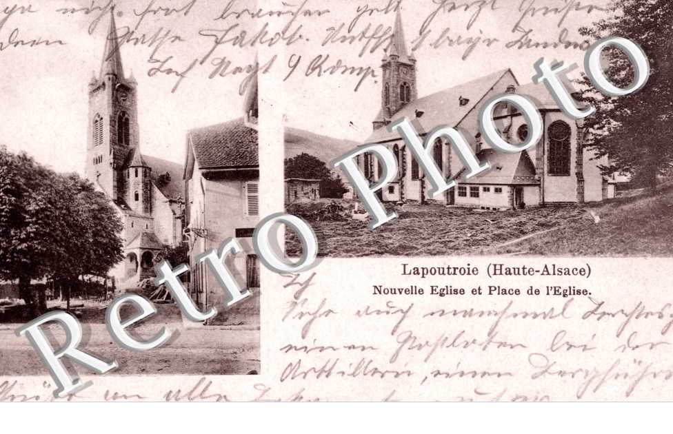 nouvelle eglise et place de l'eglise