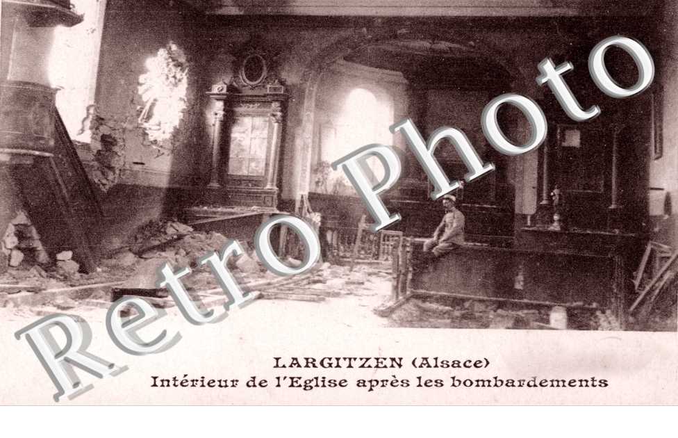 souvenir de la grande guerre Intérieur de l'église