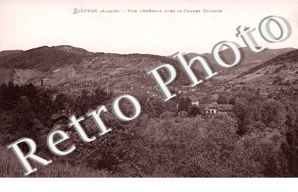 Vue generale avec le chalet Dietsc