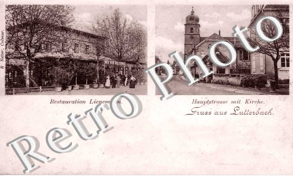Hauptstrasse mit kirche