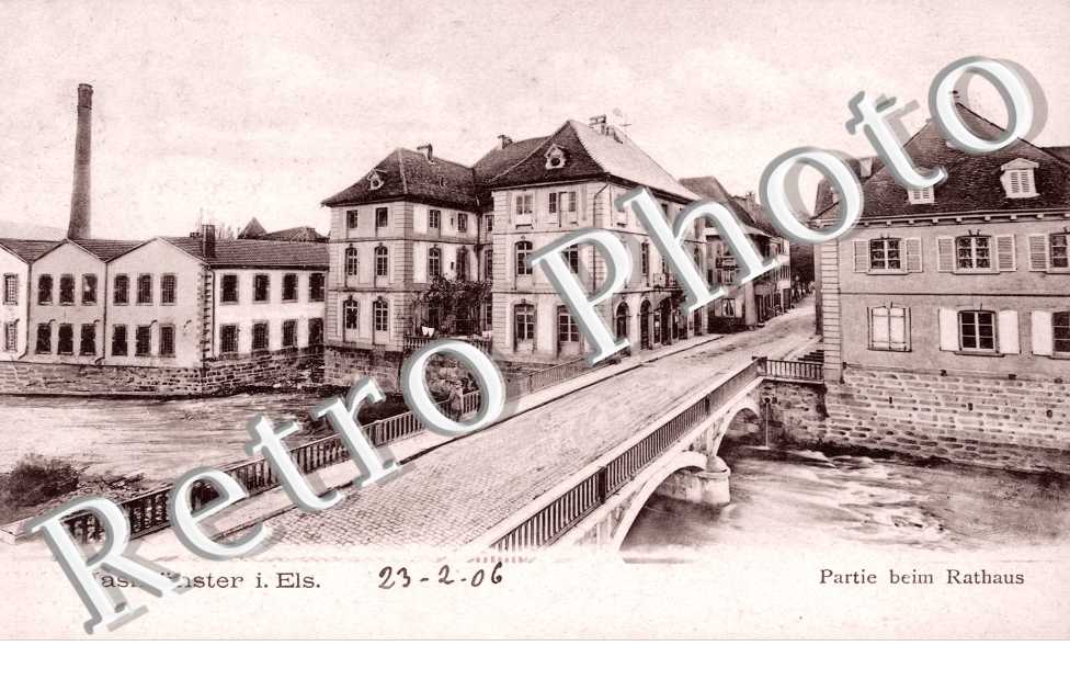 Partie beim Rathaus, Masmunster i. Els