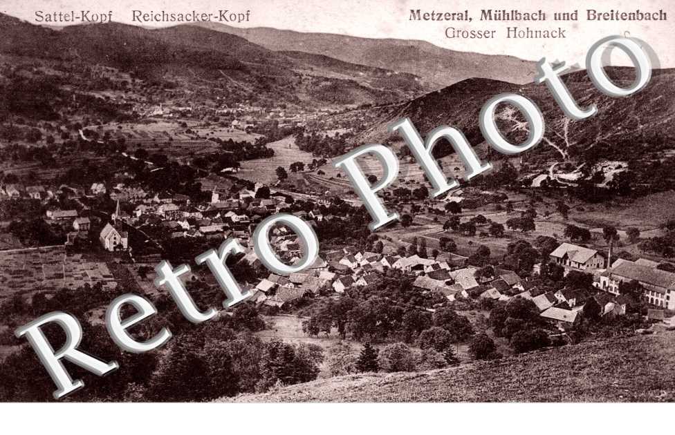 Metzeral, Mulhbach und Breitenbach, Grosser Hohnack