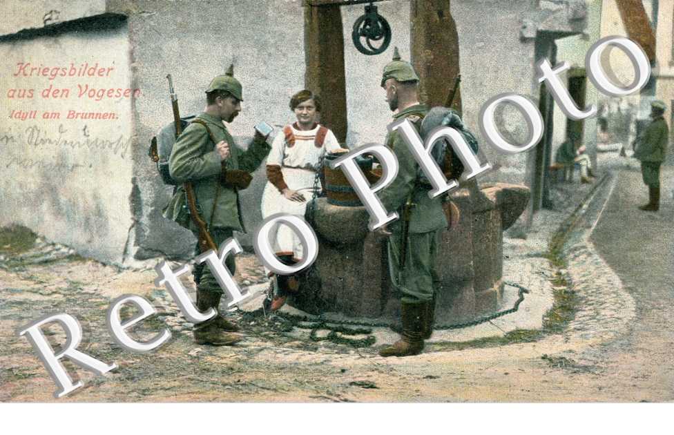 Kriegsbilder aus den Vogesen