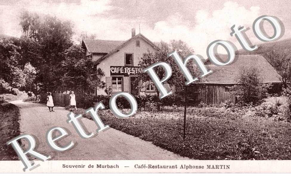 Cafe-Restaurant Alphonse Martin, Souvenir de Murbach