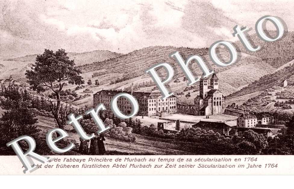 Vue de l'Abbaye Princière