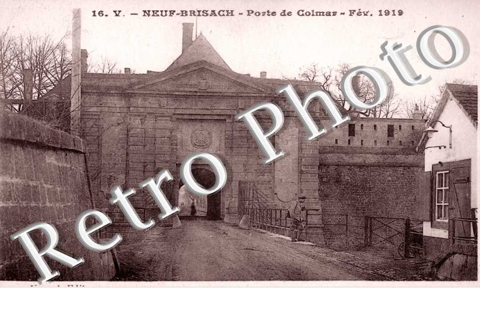 Porte de Colmar Fevrier 1919
