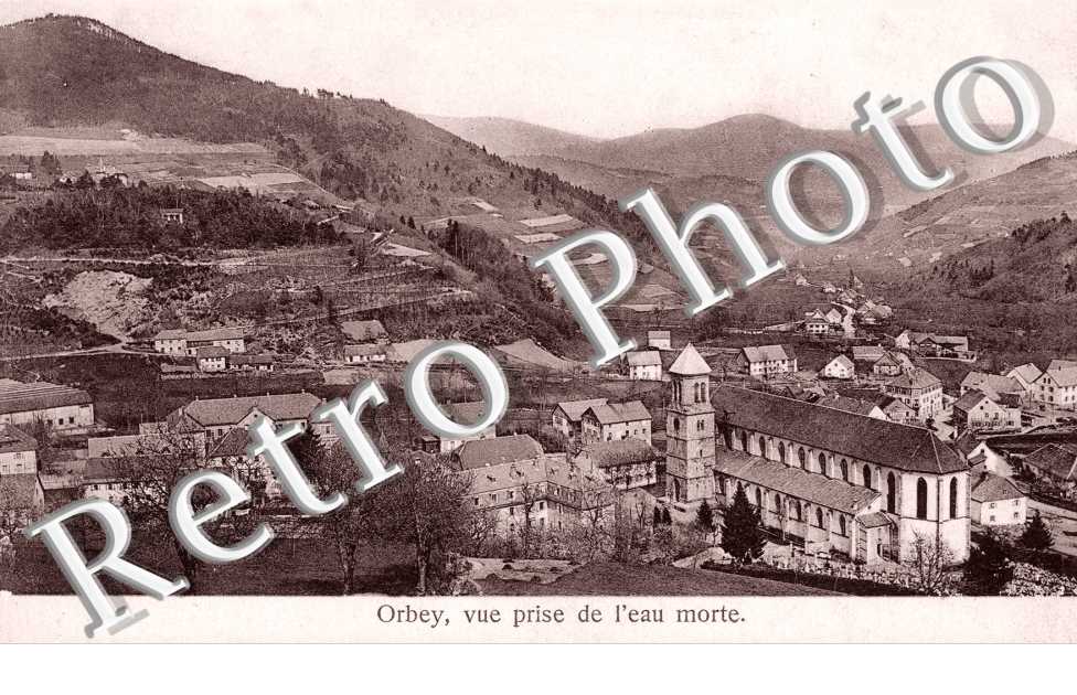 Vue generale prise de l'Eau Morte