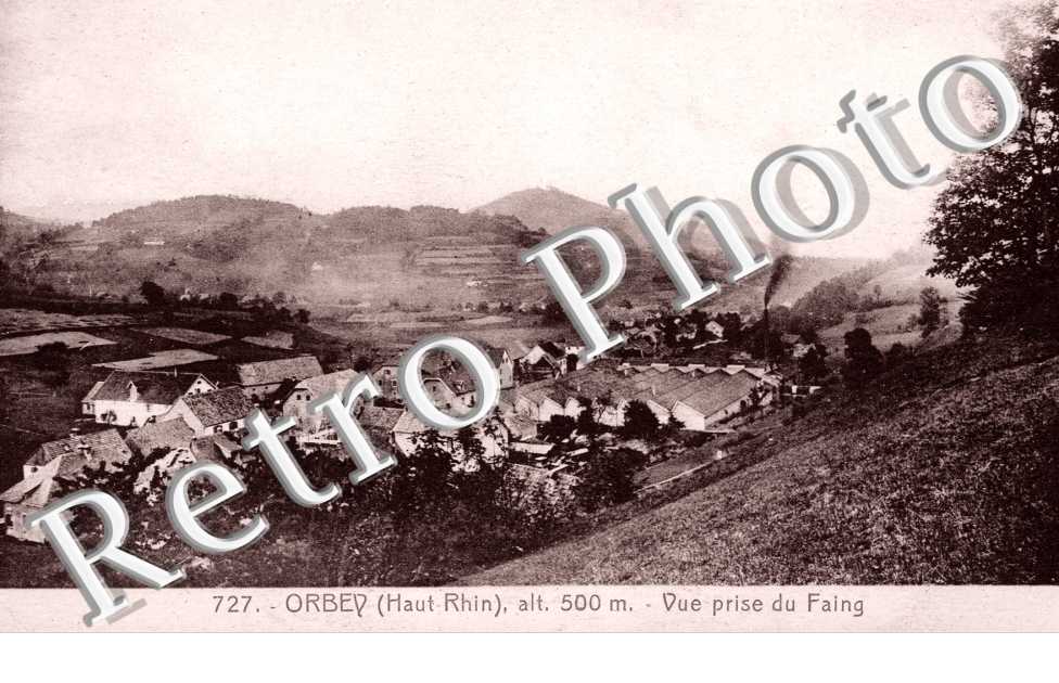 Vue générale prise du Faing