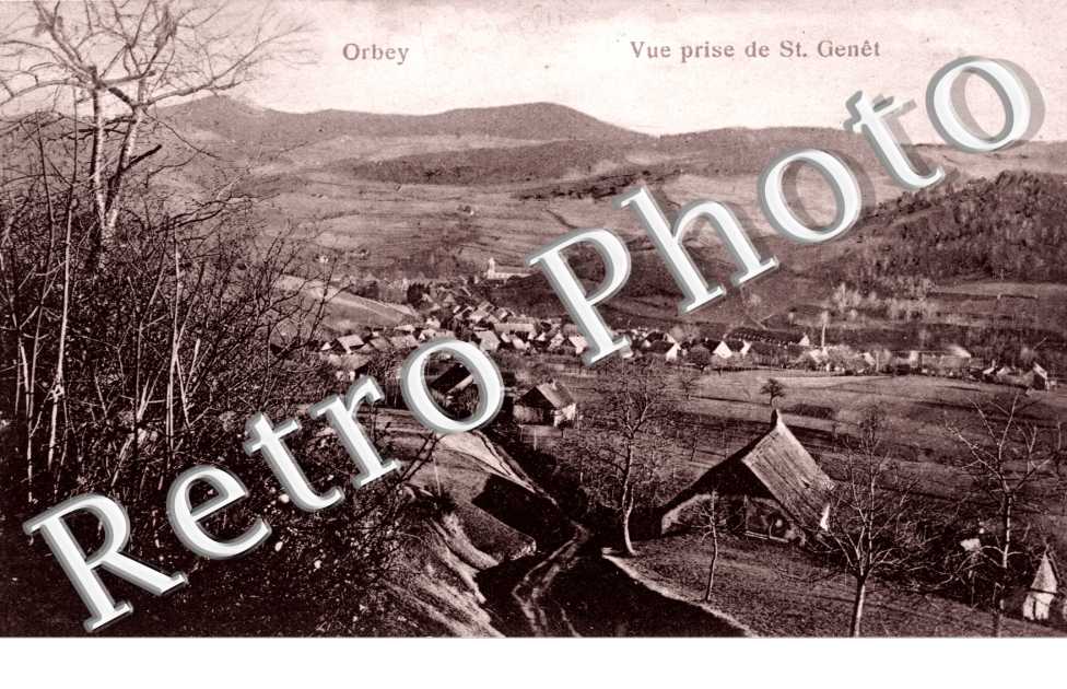 Vue prise de Saint Genet