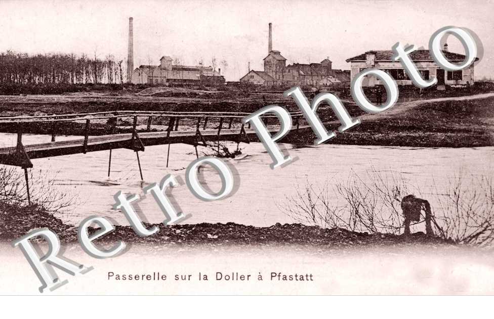 passerelle sur la Doller