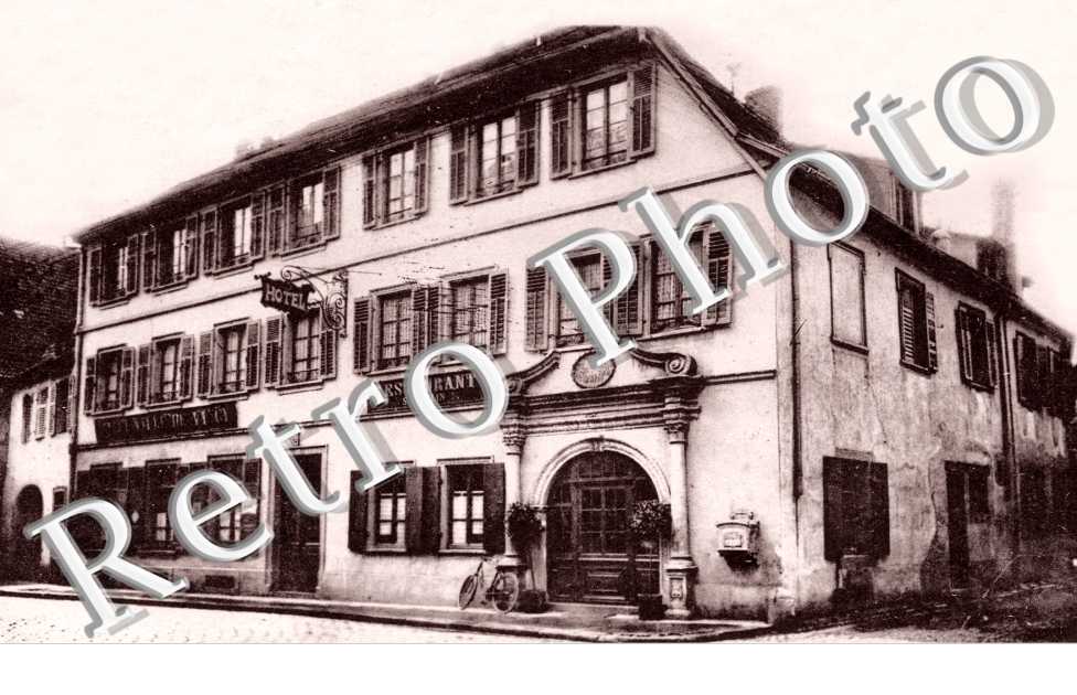 Hotel Ville de Nancy  S. Oberlin Teleph 57