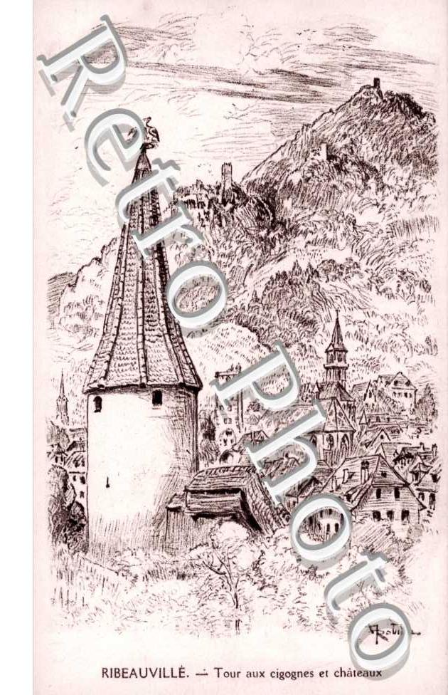 tour aux cigognes et chateaux