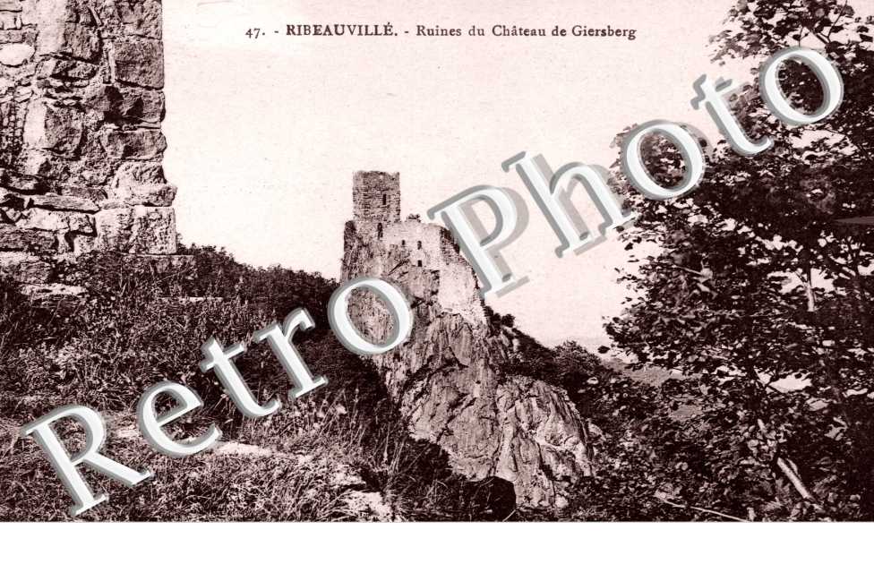 ruines du chateau de Giersberg