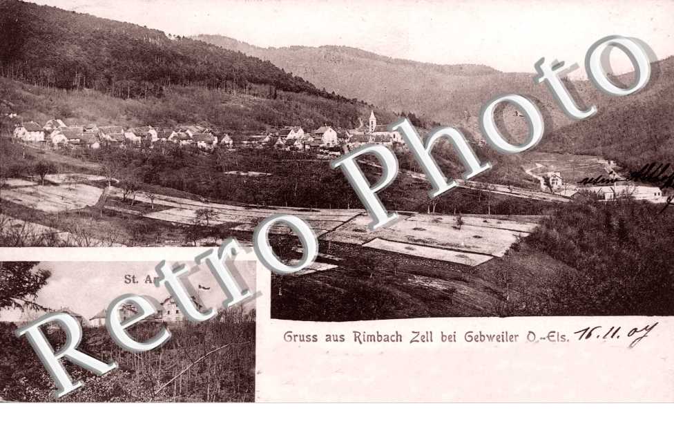 Gruss aus Rimbach Zell bei Gebweiler