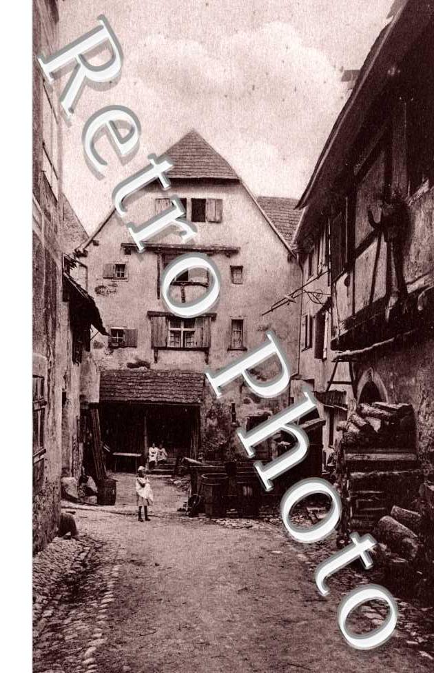 Motiv aus dem alten Reicheweier Der Eselplatz