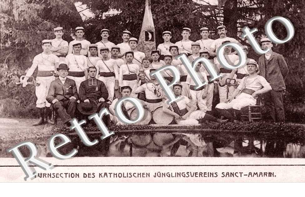 Turnsection des katholischen junglingsvereins sanct-amarin