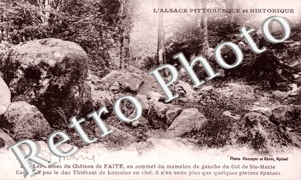 Les Ruines du Chateau de Faite